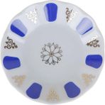 Porland Çay Tabağı 11 CM Tekli – Altın/Platin Yaldızlı Şık Porselen Çay Tabağı