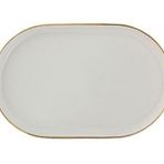Porland Chopin Altın Serisi 18 cm Oval Kayık Tabak