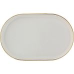 Porland Chopin Altın Yaldız 18 cm Kayık Tabak