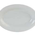 Porland Collet Beyaz Desen 1 28 cm Kayık Tabak