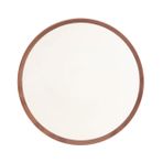 Porland Copper Line 27 cm 6 Adet Düz Tabak