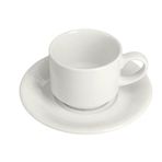 Porland Curve Alumilite 177 cc Tabaklı Çay Fincanı
