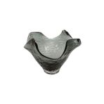 Porland Dalga 30x21 cm Cam Gri Bowl