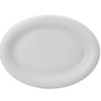 Porland Dove Beyaz 33 cm Kayık Tabak
