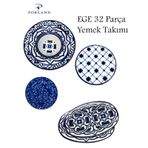 Porland Ege 32 Parça 6 Kişilik Yemek Takımı