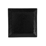 Porland Ethos Black Moss 19x19 cm 6 Adet Düz Tabak
