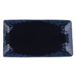 Porland Ethos Root Blue 13x23 cm Kayık Tabak