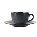 Porland Ethos Twilight 215 cc Tabaklı Çay Fincanı