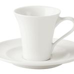 Porland Finesse Alumilite Tabaklı 60 cc 6 Adet Kahve Fincanı