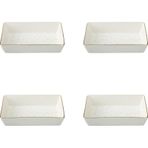Porland Forest 04LFH000585 8x14 cm 4'lü Kahvaltı ve Meze Tabağı