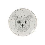 Porland Forest Owl 20 cm Düz Tabak