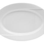 Porland Fourline Beyaz 18 cm Kayık Tabak