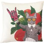 Porland Funky 45x45 cm Desenli Yastık