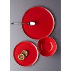 Porland Grazia Seasons Kırmızı 24 Parça 6 Kişilik Yemek Takımı