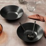 Porland Grazia Seasons Siyah 2'li Servis ve Sunum Kasesi