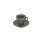 Porland Heritage Standard Seasons Koyu Gri Tabaklı 70 cc 12 Adet Kahve Fincanı