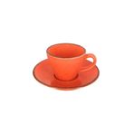 Porland Heritage Standard Seasons Turuncu Tabaklı 175 cc Çay Fincanı