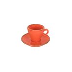 Porland Heritage Standard Seasons Turuncu Tabaklı 70 cc Kahve Fincanı