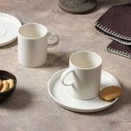 Porland Illusion Alumilite 2 Kişilik 200 cc Çay Fincan Takımı