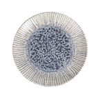 Porland Iris Blue 25 cm 6 Adet Düz Tabak