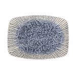 Porland Iris Blue 27 cm Kayık Tabak