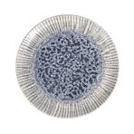 Porland Iris Blue 28 cm 6 Adet Düz Tabak