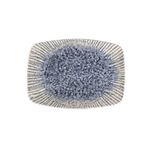 Porland Iris Blue 32 cm Kayık Tabak
