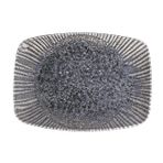 Porland İris Grey 27 cm Kayık Tabak