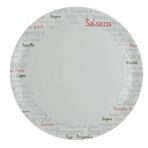 Porland Italy 28 cm 6 Adet Düz Tabak
