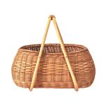 Porland Jolie 36x26x32 cm Kulplu Sepet