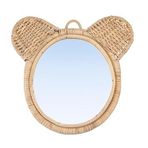 Porland Kedi 26 cm Çocuk Odası Duvar Aynası