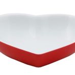 Porland Kırmızı Kalp 10 cm Kase