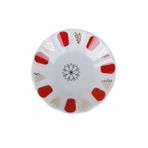 Porland Kırmızı Yaldız 11 cm 6 Adet Çay Tabağı