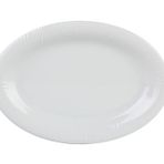 Porland Lara Beyaz 20 cm Kayık Tabak
