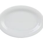 Porland Lara Beyaz 33 cm Kayık Tabak