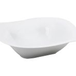 Porland Leaf 38 cm Beyaz Kase