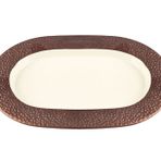 Porland Legacy Copper 31 cm Kayık Tabak