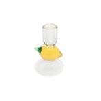 Porland Limon Cam Şamdan 16cm