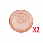 Porland Lina Turuncu 2x17 cm Ayaklı Tabak