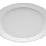 Porland Luna Beyaz 30 cm Kayık Tabak