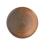 Porland Lykke Kahverengi 24 cm Düz Tabak