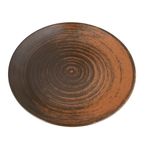 Porland Lykke Kahverengi 25 cm 6 Adet Düz Tabak