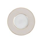 Porland Madeleine Bej 18 cm 6 Adet Düz Tabak