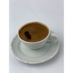 Porland Maria Beyaz Tabaklı 75 cc Kahve Fincanı Seti