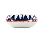 Porland Mix&Match Kobalt Desen 2 Kare 9 cm Tabak