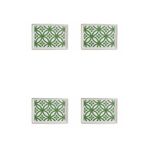 Porland Morocco Desen 1 Yeşil 18x13 cm Porselen Kahvaltı Tabağı