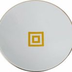 Porland Morocco Desen 4 Sarı 19 cm Çukur Tabak