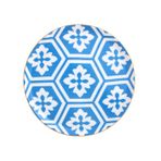 Porland Morocco Desen2 Mavi 20 cm 6 Adet Düz Tabak