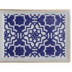 Porland Morocco Desen7 Mor 18 cm 2 Adet Kahvaltı Tabağı