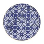 Porland Morocco Desen7 Mor 24 cm 6 Adet Düz Tabak